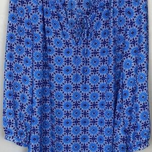 Banana Republic Y-neck tunic Size L